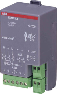 ABB Stotz S&J Schalt/Dimmaktor 2-fach, 6AX SD/M2.6.2