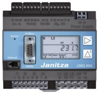 Bild vom Produkt: Janitza UMG 604 E-PRO 230V (UL) Funktional erw.Netzanalysator 5216202