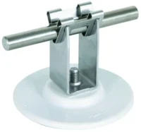 Dehn Leitungshalter NIRO H32mm mit Klebepad DLHDG8H32KP67V2AKGR