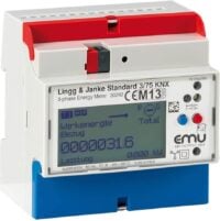 Lingg&Janke Energiezähler Standard KNX Reiheneinbaugerät 3-P EZ-EMU-DSTD-D-REG-FW