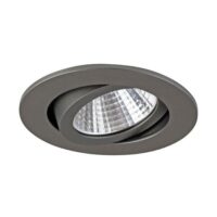 Brumberg 12261643 LED-Einbaustrahler 350mA,7W,2700K, titan