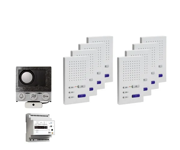 TCS TCS Tür Control audio:pack Einbau für 8 Wohneinheit PAIF080/004
