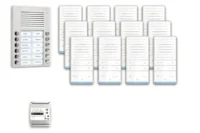 TCS Tür Control audio:pack Aufputz für 12 Wohneinheiten mit Außenstation PES PAAF122/001