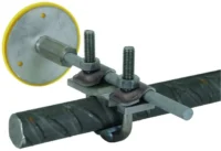 Dehn Bügelklemme für Rd 10mm/Fl30-40mm BVK1648FL40KB#308046