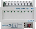 Lingg&Janke Binäreingang 9-fach 6TE 230V AC/DC BE9F230