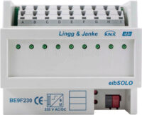 Lingg&Janke Binäreingang 9-fach 6TE 230V AC/DC BE9F230