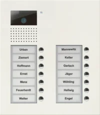 TCS Tür Control Video color Außenstation V PUK 14 Tasten 2-spal AVU15140-0019