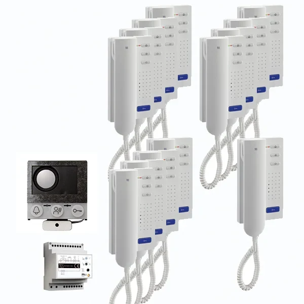 TCS TCS Tür Control audio:pack Einbau für 13 Wohneinheit PAIH130/004