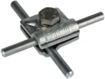 Dehn MV-Klemme Al für Rd 8-10mm MVK8.10SKM10X30FSCAL