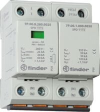 Finder Überspannungsableiter Typ 1/2, TN-S/TT 7P.02.8.260.1025
