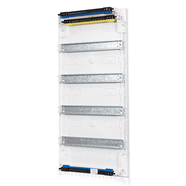 F-Tronic F-Tronic Kleinverteiler Aufputz 4x14TE Kunststoff VISION48+8 IP30 305x640x99mm