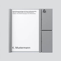 Siedle&Söhne Bus-Tasten-Modul si/met BTM 650-01 SM
