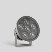 BEGA LED-Anbaustrahler 134W Konv 1-10V 84539K22 DALI 6LEDs graphit 2200K ws mt