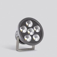 BEGA LED-Anbaustrahler 132W Konv 1-10V 84537K3 DALI 6LEDs graphit 3000K ws mt