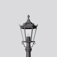 BEGA LED-Aufsatzleuchte 7W 60mm 3000K 84056K3 650lm alu Alu Gl_strukt IP23