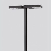 BEGA LED-Aufsatzleuchte 37,6W 76mm 4000K 84591K4 4816lm graphit Konv Alu Gl_tr