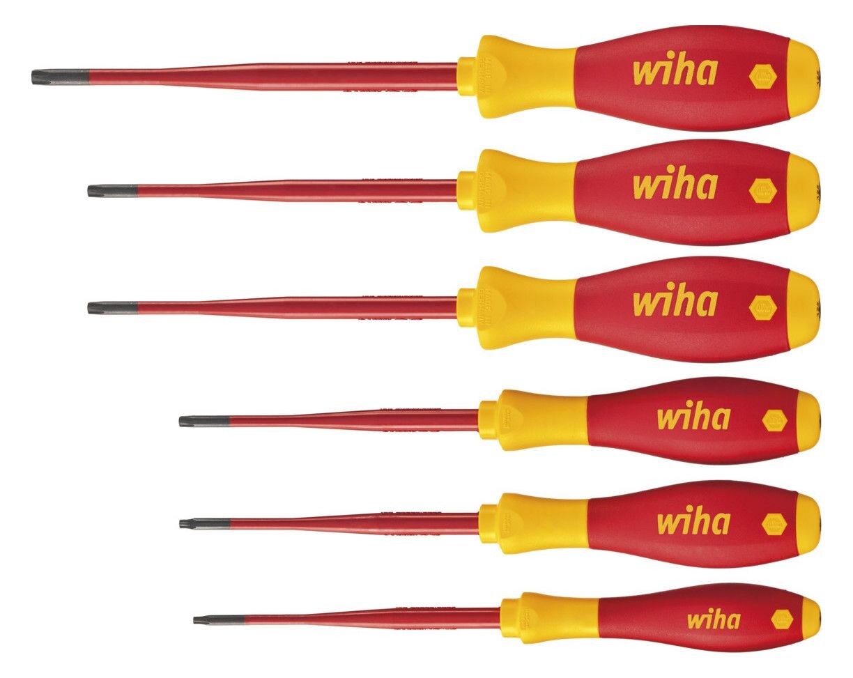 Wiha Wiha 3251TRK6 SoftFinish® electric Set slimFix Schraubendreher 41245
