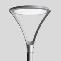 BEGA LED-Aufsatzleuchte 110W 76mm 4000K 84306AK4 8386lm si Konv Alu Kst_strukt