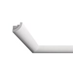 Voutenleiste 5x5 rund Endstück PU-Schaum-Leiste-2 Meter PFG018