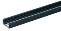 Rutec 65503 ALU-Profil 17/8 black RAL9005