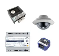 TCS Tür Control Videosprechanlgenset color mit Einbau Domekamera VK07