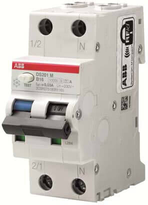 ABB Stotz S&J FI/LS-Schalter 10kA, 1-polig+N DS201MA-B25/0,03