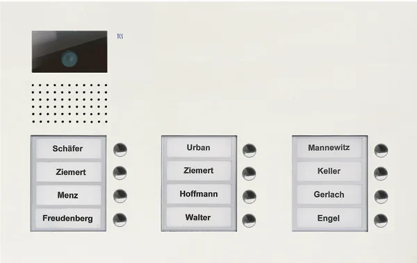 TCS TCS Tür Control Video color Außenstation V PUK 12 Tasten 3-spal AVU16120-0019