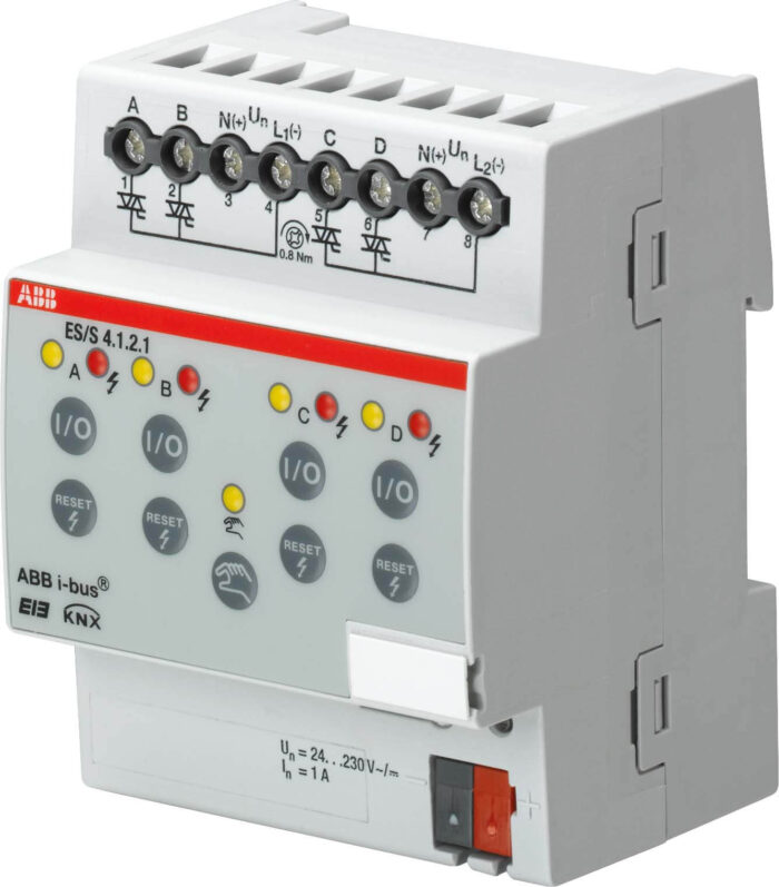 ABB Stotz S&J Elektronischer Schaltaktor 8-fach, 1 A, REG ES/S8.1.2.1 – Bild 1