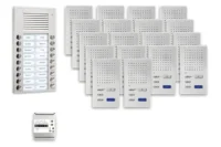 TCS Tür Control Audio Außenstation Pack 18 PES18 Tasten Aufputz PPAF18-EN/02