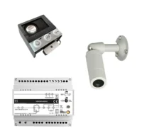 TCS Tür Control Videosprechanlgenset color Zylinderkamera VK02