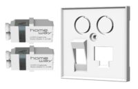 Bild vom Produkt: homeway HW-OFKSE55RWG Fiber Set steady to complete reinweiß