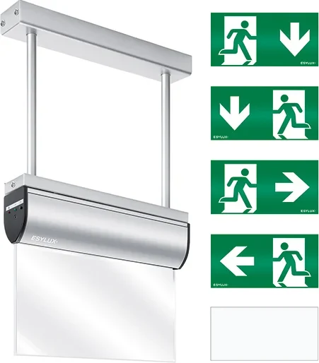 Esylux ESYLUX LED-Rettungszeichenleuchte 3h, 25m SLCEL LED#EN10031595
