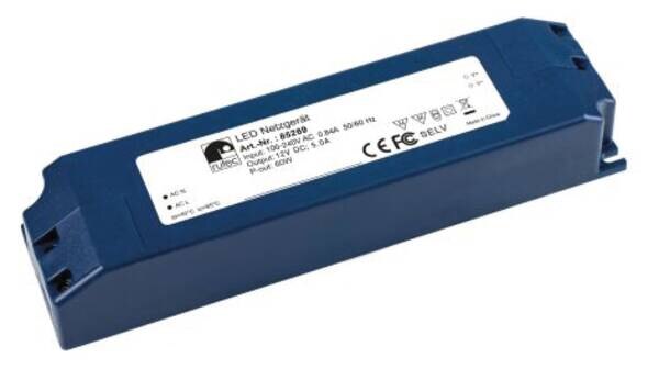 Rutec Rutec 85269 LED-Netzgerät 12V 60W IP20 100-240V AC Schraubanschluss