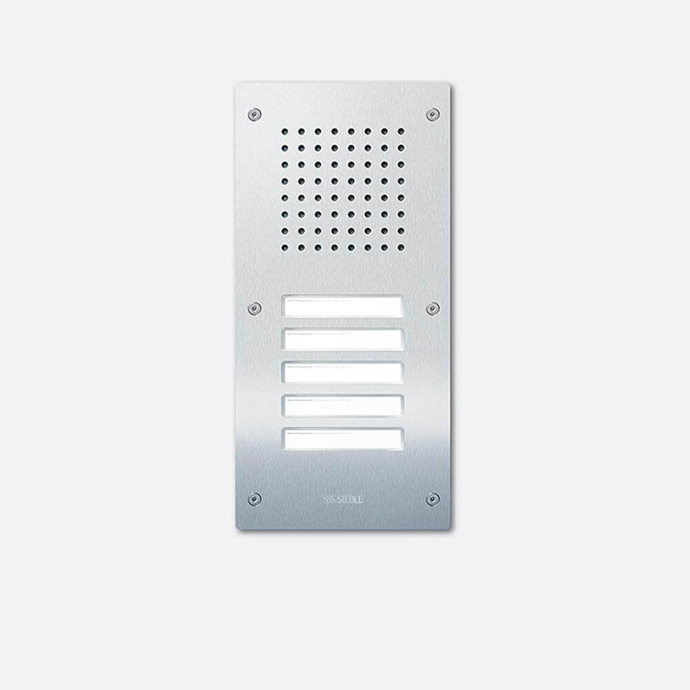 Siedle Siedle&Söhne Türstation Audio Classic, Edelstahl, 5 WE CL 111-5 N-02