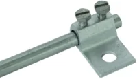 Dehn Klemmschuh Al mit Bohrung D 10,5 KS 7.10 B10.5 AL