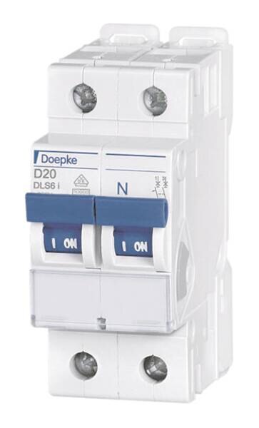 Doepke DOEPKE Leitungsschutzschalter UC D 20A DLS 6I D20-1+N 10KA 1+N 400V 2TE 50Hz
