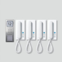 Siedle&Söhne Audio-Set Siedle Compact SET CA 812-4 E/W