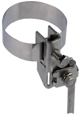 Dehn DEHN Antennen-Bandrohrschelle D 27-165mm NIRO BRS16168AK1X102X68V2