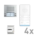 TCS Tür Control audio:pack PES04 ISW5031 4Tasten Aufputz PAAF042/001