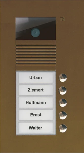 TCS TCS Tür Control Video color Außenstation V PUK 5 Tasten 1-spalt AVU14050-0012