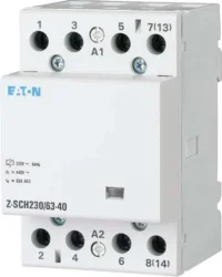 Eaton (Installation) Installationsschütz 230VAC, 3S+1Ö, 63A Z-SCH230/63-31