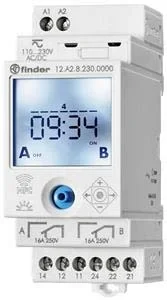 Finder Finder Schaltuhr für Reiheneinbau 12.A2.0.024.0000