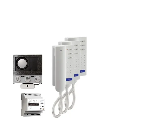 TCS TCS Tür Control audio:pack Einbau für 3 Wohneinheit PAIH030/004