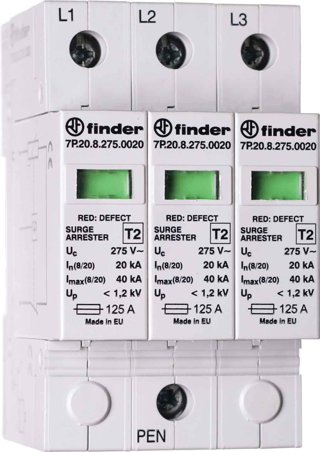 Finder Finder Überspannungsableiter 7P.23.8.275.1020