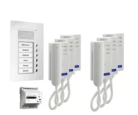 TCS Tür Control Paketlösung Unterputz 6 Wohneinheiten PPU06-EN/02