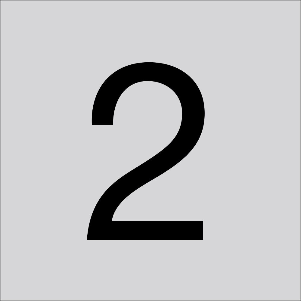 RZB RZB 99223.013.2 Ziffer "2",120mm