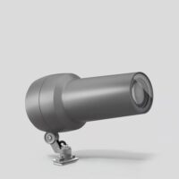 BEGA LED-Anbaustrahler 39W Konv DALI si 84990A 1LED 4000K RGBW 317lm si mt Alu
