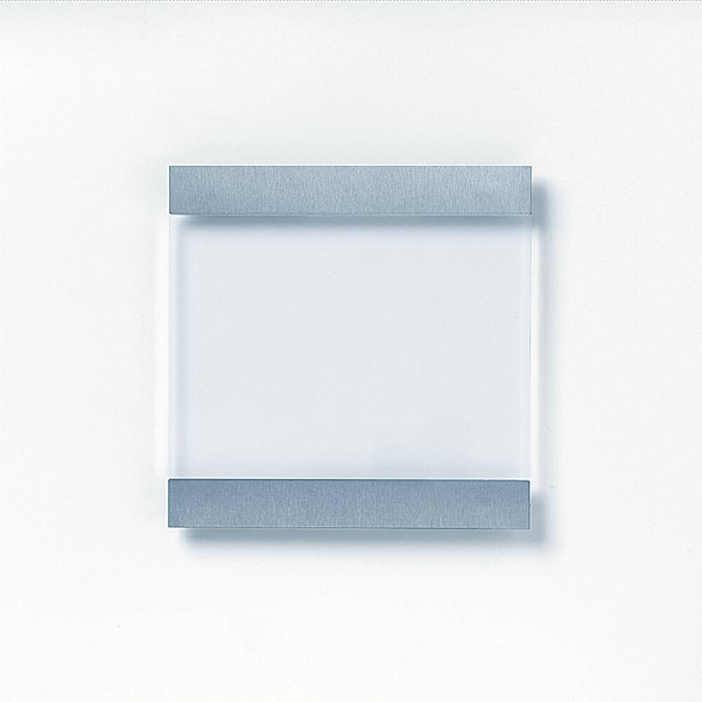 Siedle Siedle&Söhne Orientierungsschild 154x154mm Edelstahl/Glas OSB 0005 G