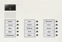 TCS Tür Control Video color Außenstation V PUK 15 Tasten 3-spal AVU16150-0019