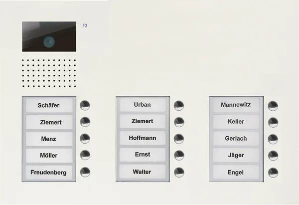 TCS TCS Tür Control Video color Außenstation V PUK 15 Tasten 3-spal AVU16150-0019